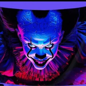 Vibrant Clown Art Print